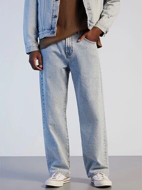 PacSun Eco Medium Indigo Baggy Jeans